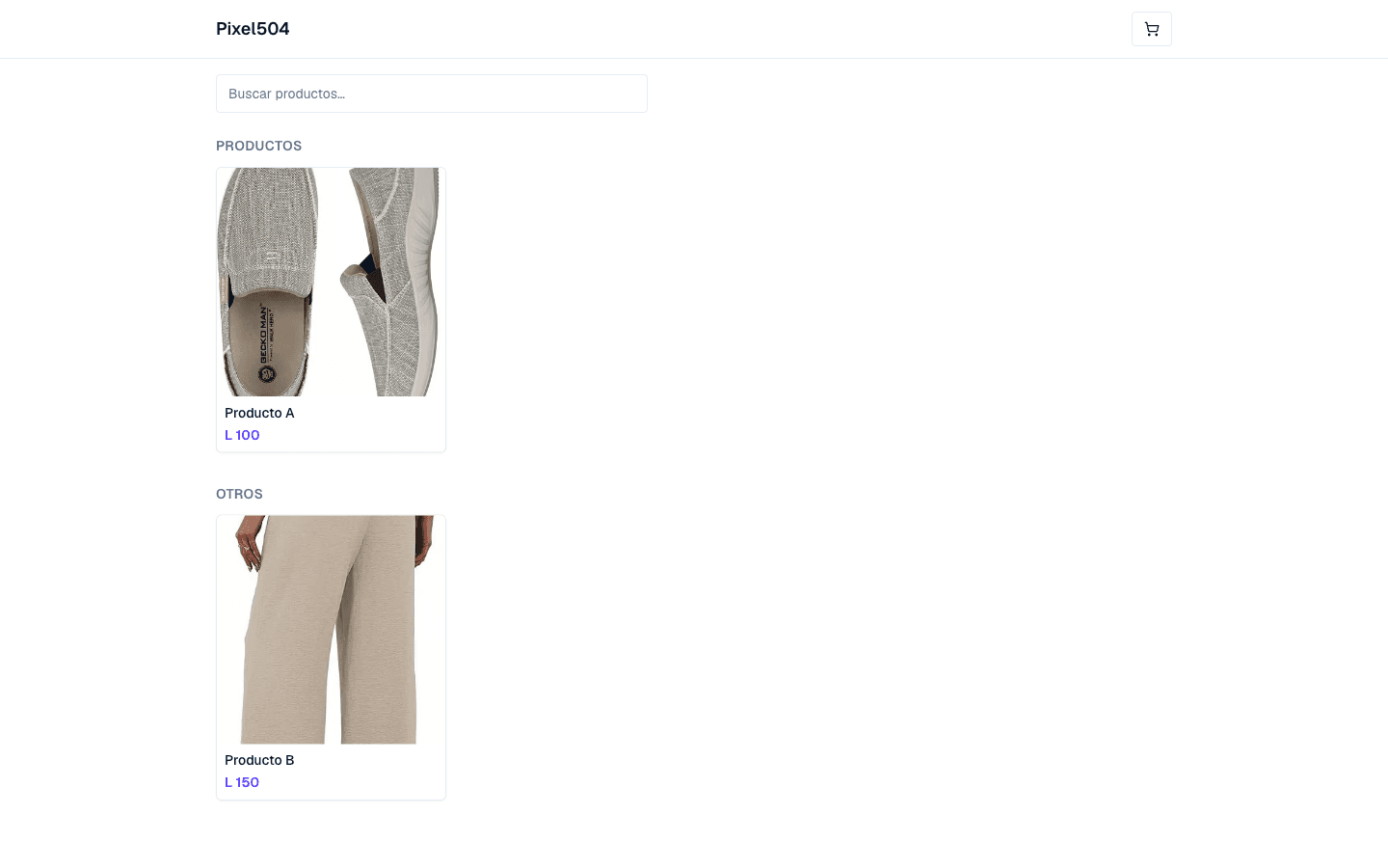 Tienda online con pedidos por WhatsApp